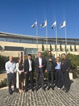 عکس / سفر کاترین شکدم به اسراییل و بازدید امروز او از وزارت خارجه اسرائیل