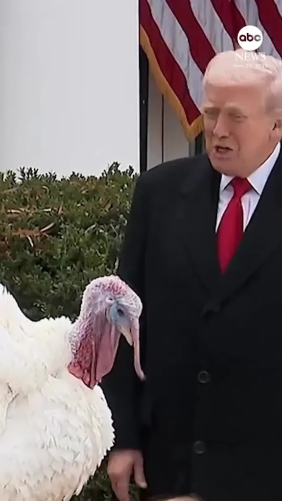 ترامپ صدای بوقلمون درآورد