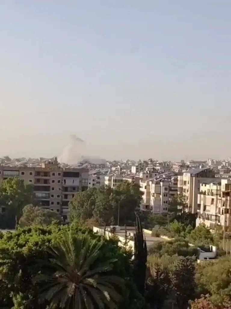 حمله هوایی اسرائیلی به بیروت