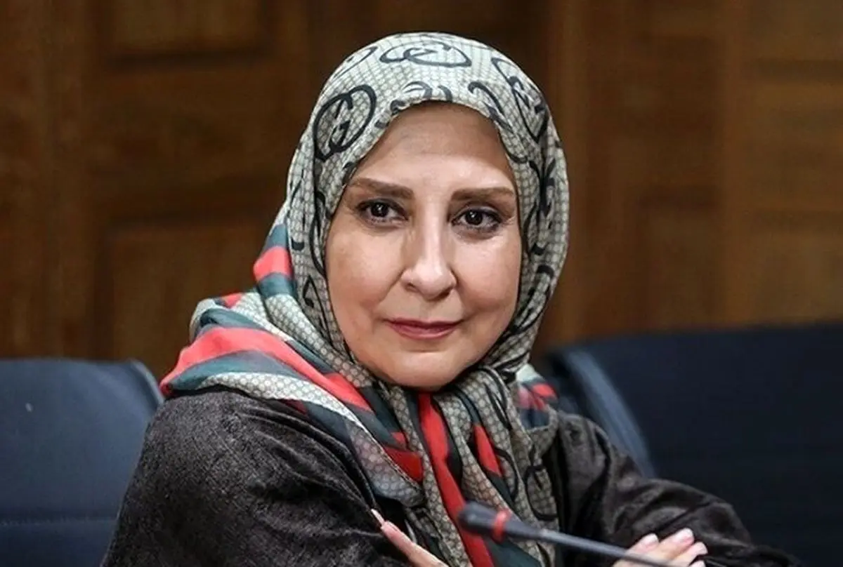 مرجانه گلچین در پشت صحنه سریال بامداد خمار