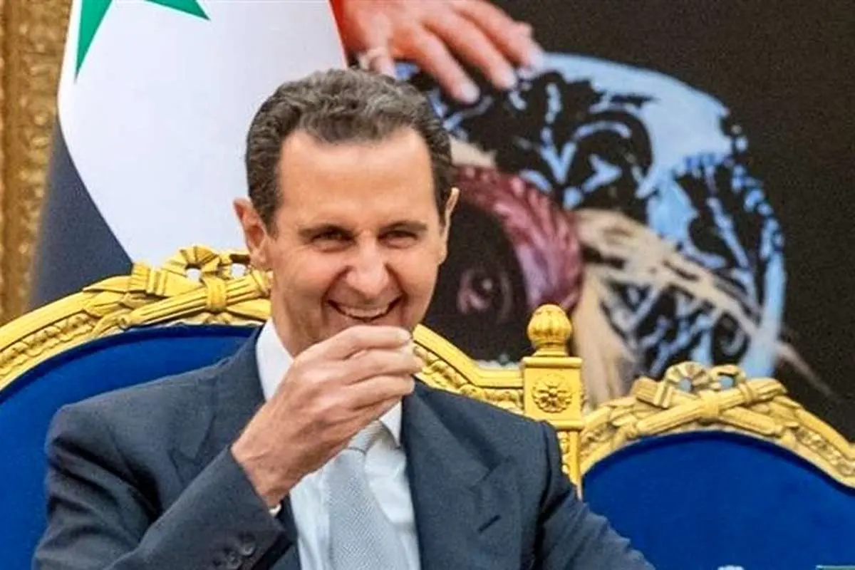 جنجال تصویر بشار اسد با دختر جوان در مسکو!