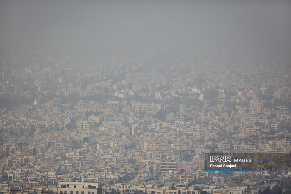 افزایش آلودگی هوای تهران تا ظهر روز دوشنبه