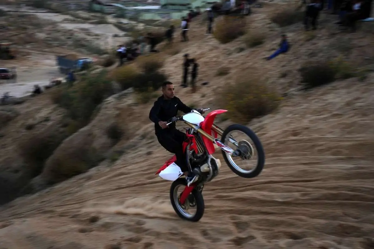 تصاویر; جوانان غزه دوباره در تپه ها می دوند!