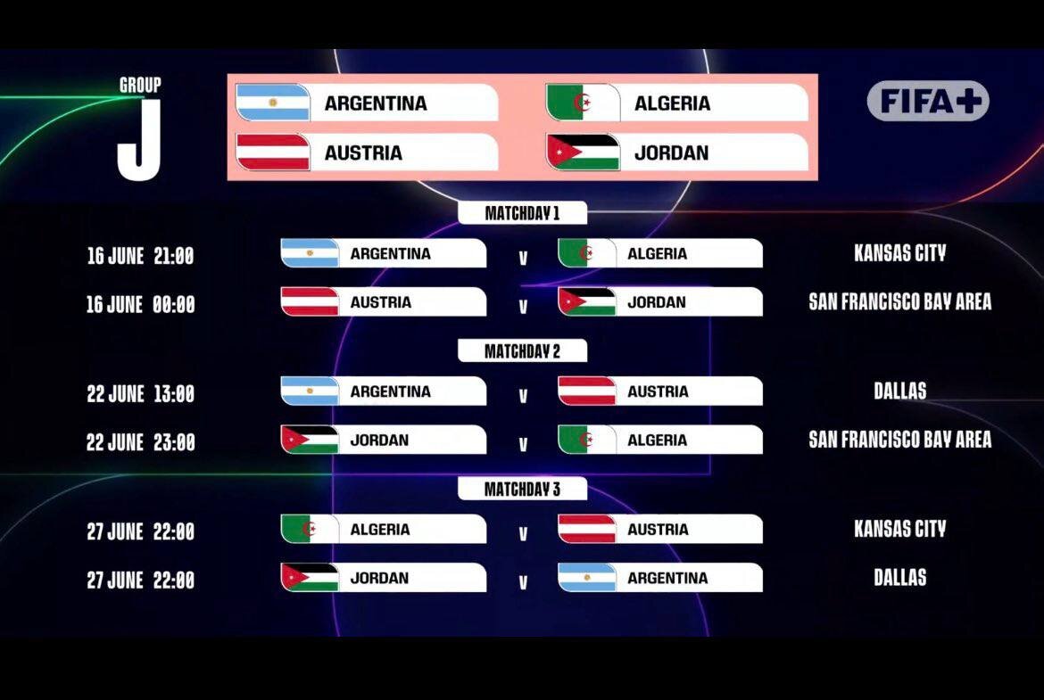 برنامه کامل بازی های جام جهانی 2026 + ساعت و تاریخ مسابقات به وقت ایران