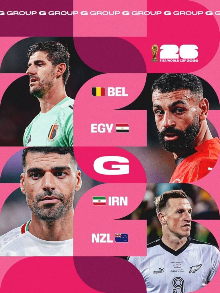 پوستر رسمی فیفا برای گروه ایران در جام جهانی 2026 + عکس
