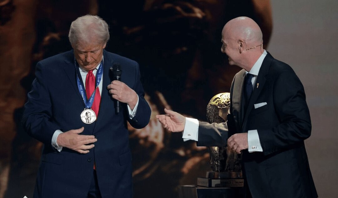 پس گرفتن جایزه صلح فیفا، کابوس ترامپ