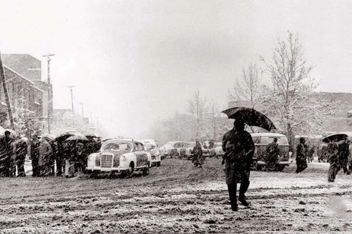 زندگی روزمره مردم تهران در آذر 1354