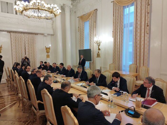 مذاکرات عراقچی و لاوروف در مسکو/ گفتگوی مشترک درباره تقویت روابط