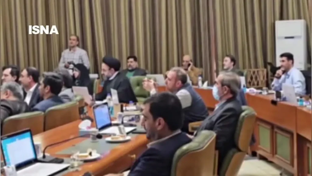 تنش و درگیری لفظی در صحن شورای شهر تهران