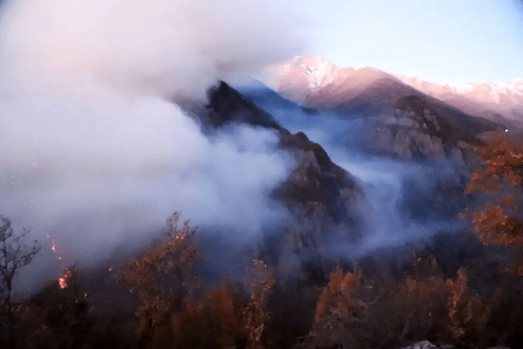 شکارچیان غیرمجاز عاملان احتمالی آتش سوزی الیت هستند