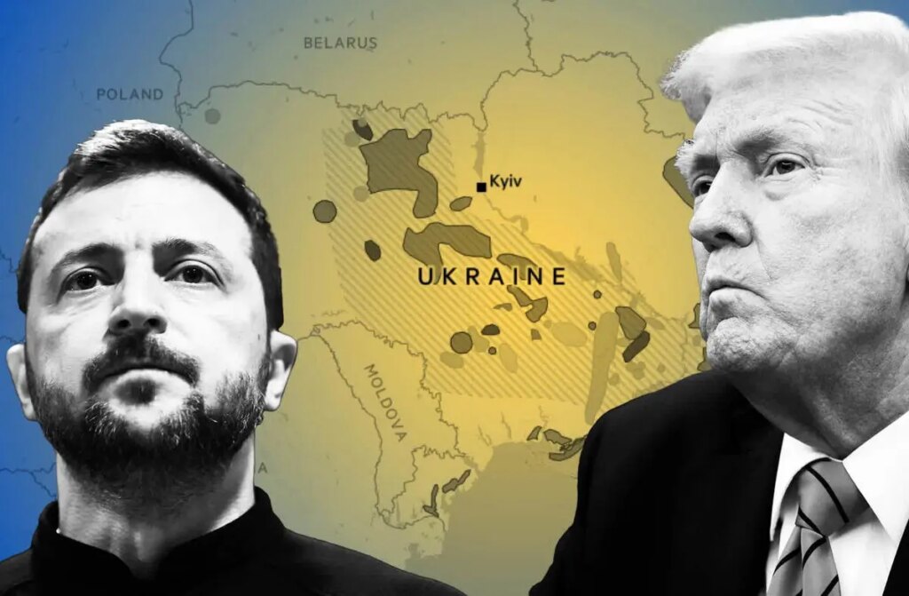 ضرب‌الاجل ترامپ برای زلنسکی و واگذاری سرزمین‌های اوکراین