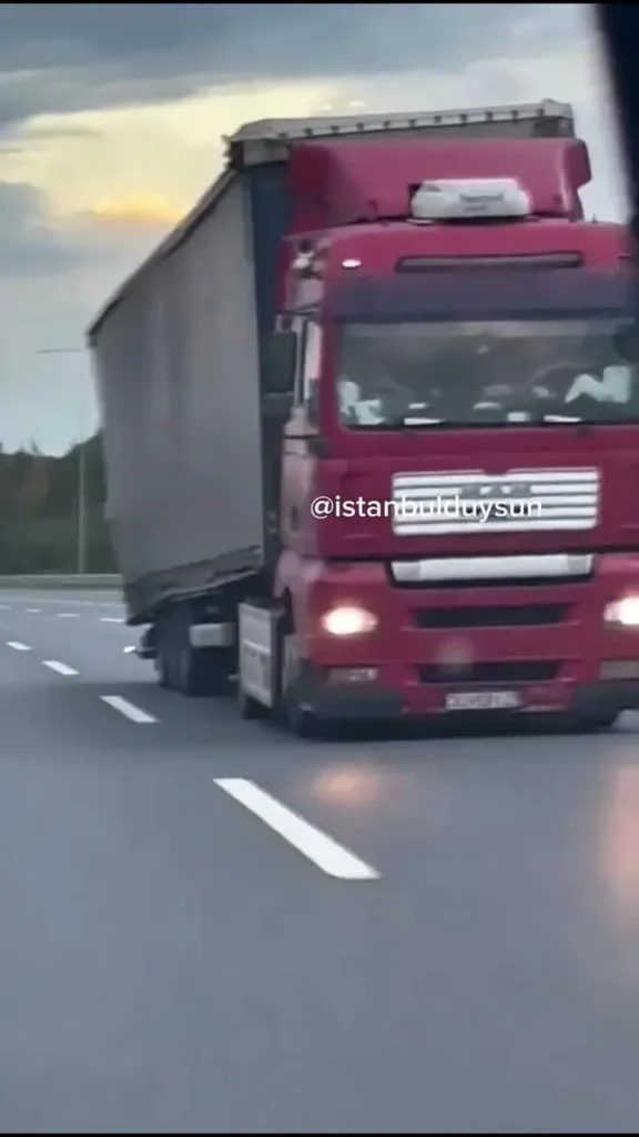 وحشت آفرینی راننده کامیون مست در بزرگراه