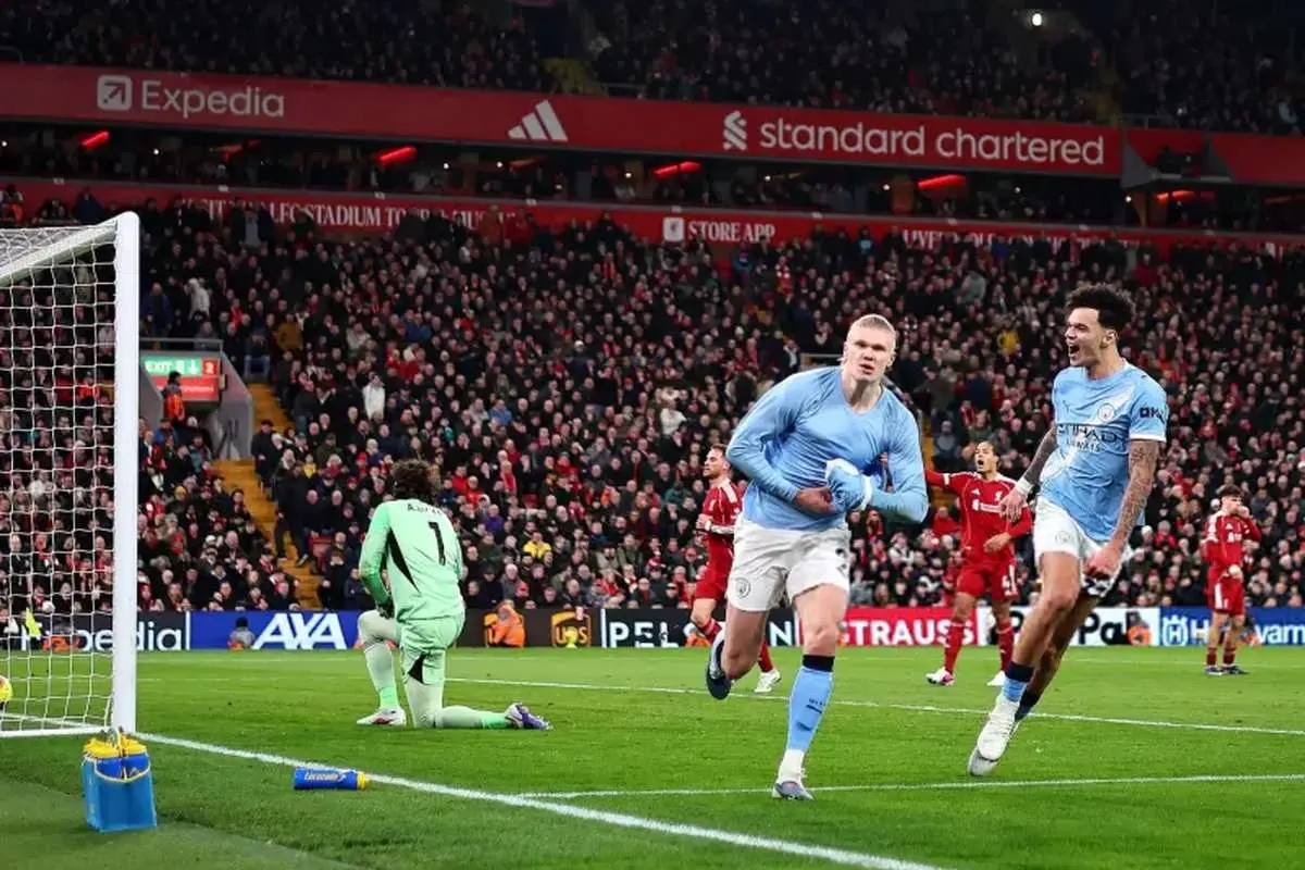 لیورپول 1-2 مقابل منچسترسیتی شکست خورد. بازگشت دراماتیک شاگردان پپ