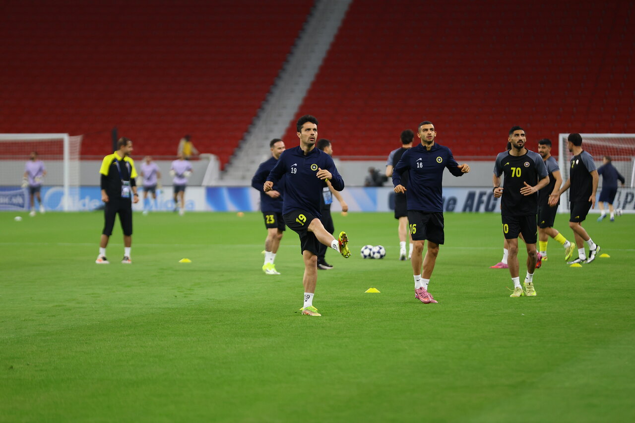 حال و هوای ورزشگاه الثمامه قبل از بازی سپاهان و الاهلی + عکس