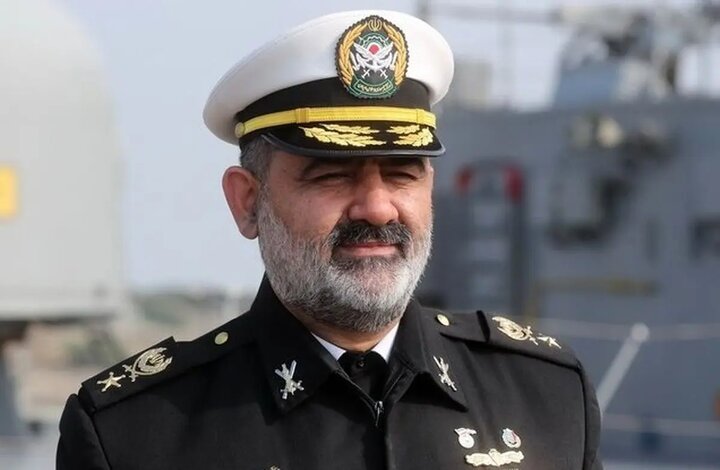 فرمانده نیروی دریایی ارتش وارد دهلی نو شد