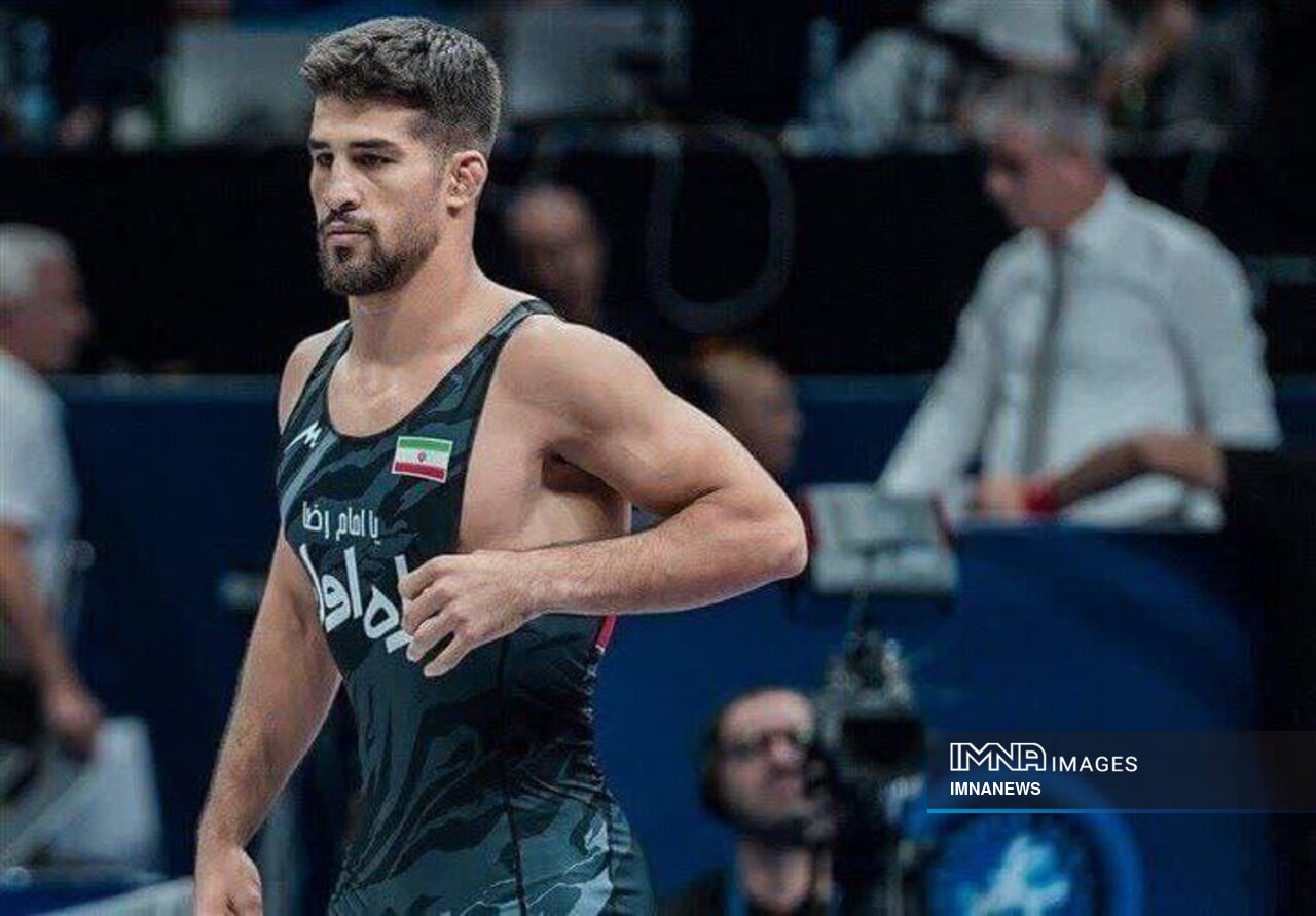 فیلم کشتی یونس امامی در فینال رده بندی لیگ جهانی + لینک دانلود