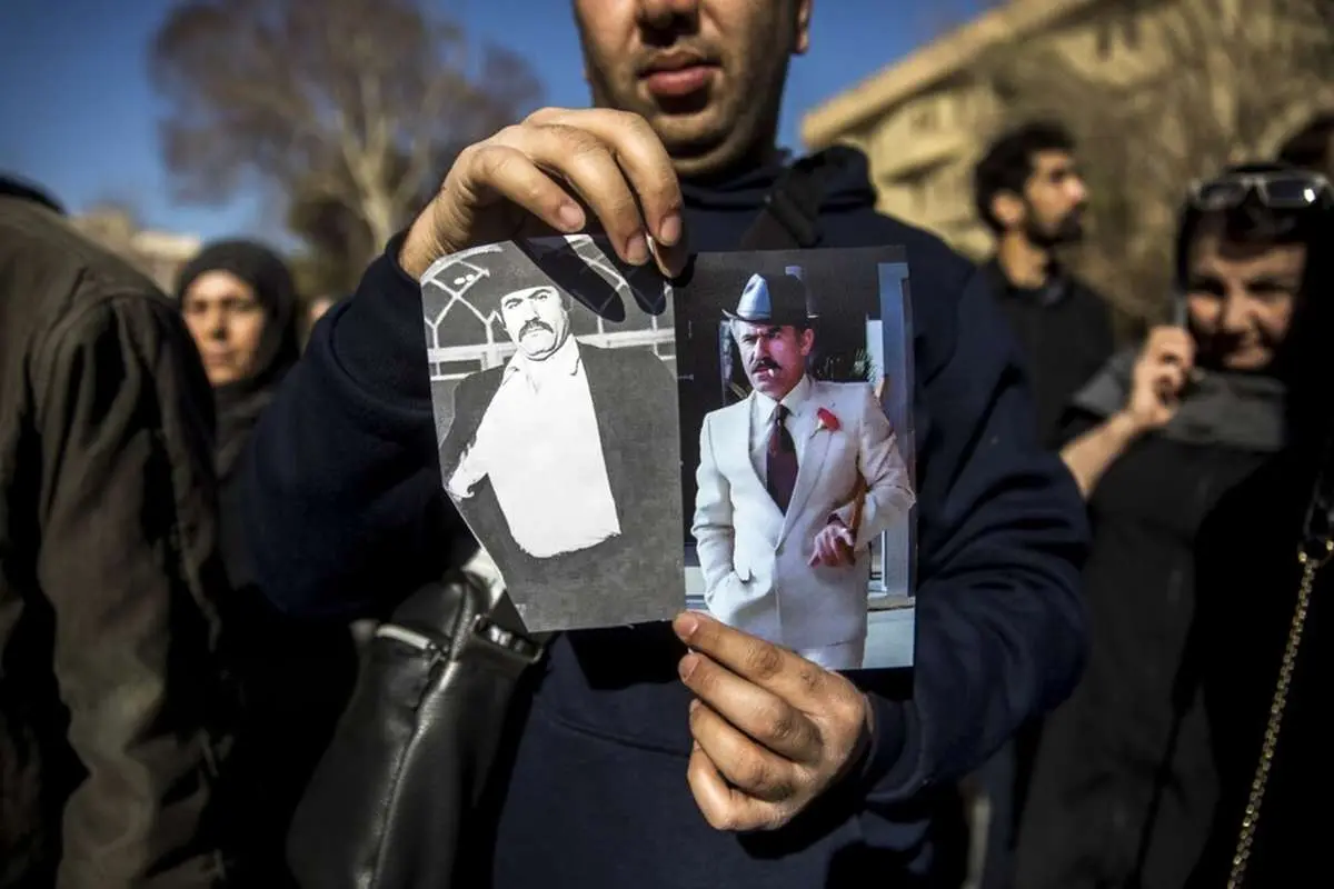 تصاویر; متن و حاشیه تشییع پیکر آیت بخشی 