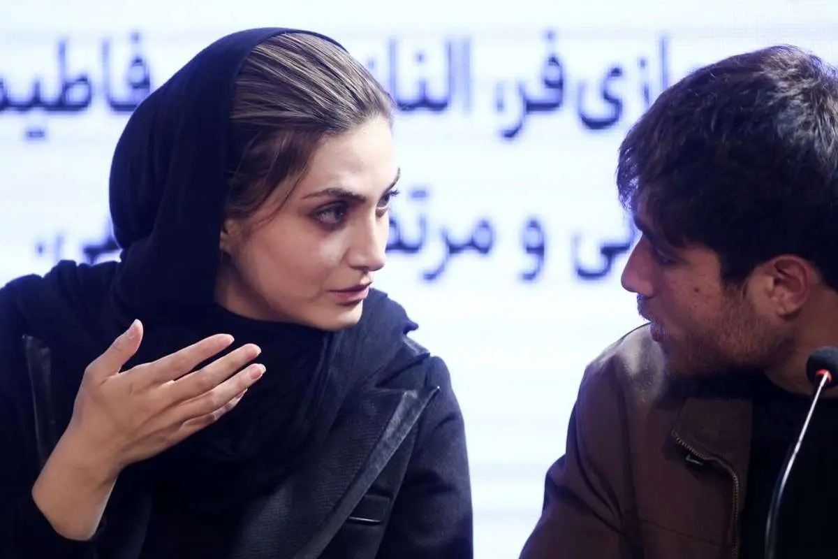 تصاویری از النار ملک در دومین روز جشنواره فیلم فجر 