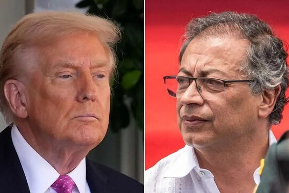 (عکس) دیدار ترامپ و پترون پشت درهای بسته!