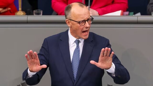 صدراعظم آلمان: ادامه جنگ به نفع ما نیست؛ نسبت به خطراتی که حاکمیت و تمامیت ارضی ایران را تهدید میکند، هشدار میدهیم / فروپاشی دولت ایران یا تبدیل شدن خاک آن به میدان جنگهای نیابتی پیامدهای وخیمی برای اروپا خواهد داشت