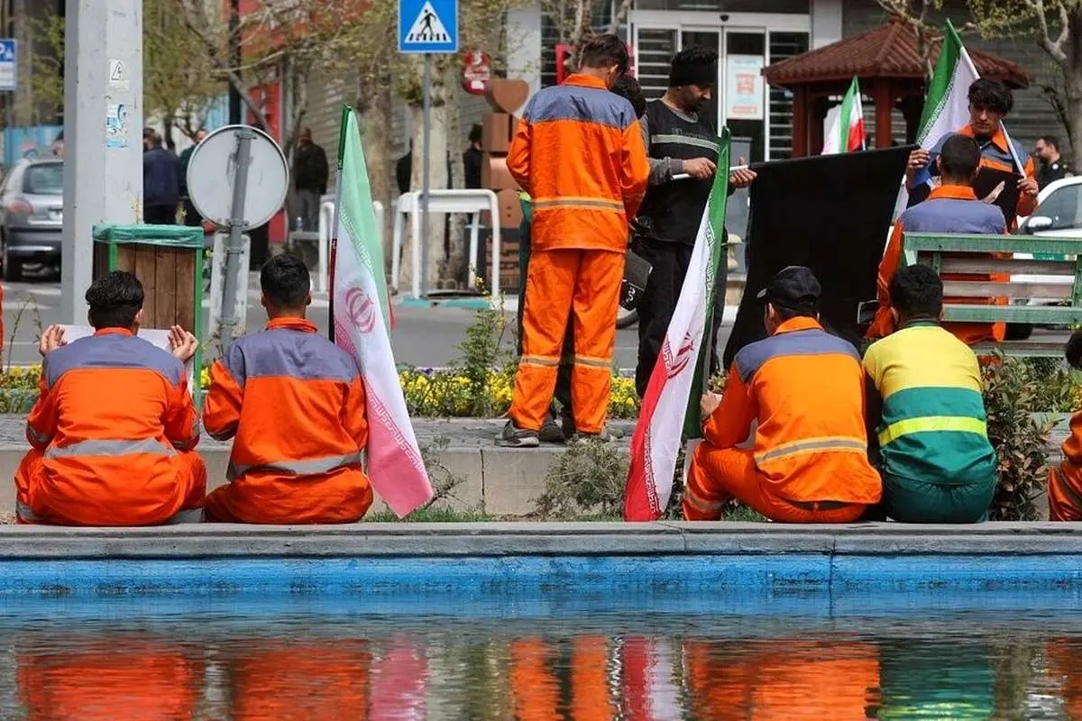 تصاویر: تشییع پیکر شهید حسن خیران در تهران