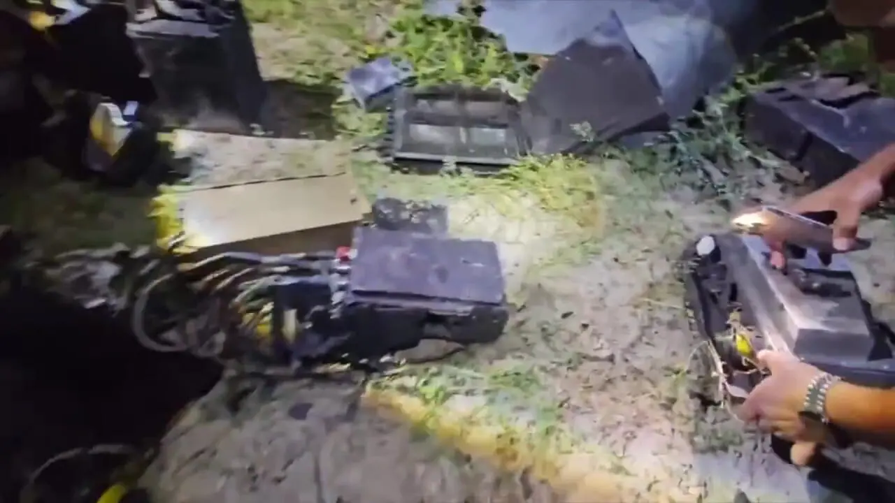 بقایای یک پهپاد MQ-9 آمریکایی در بندرعباس