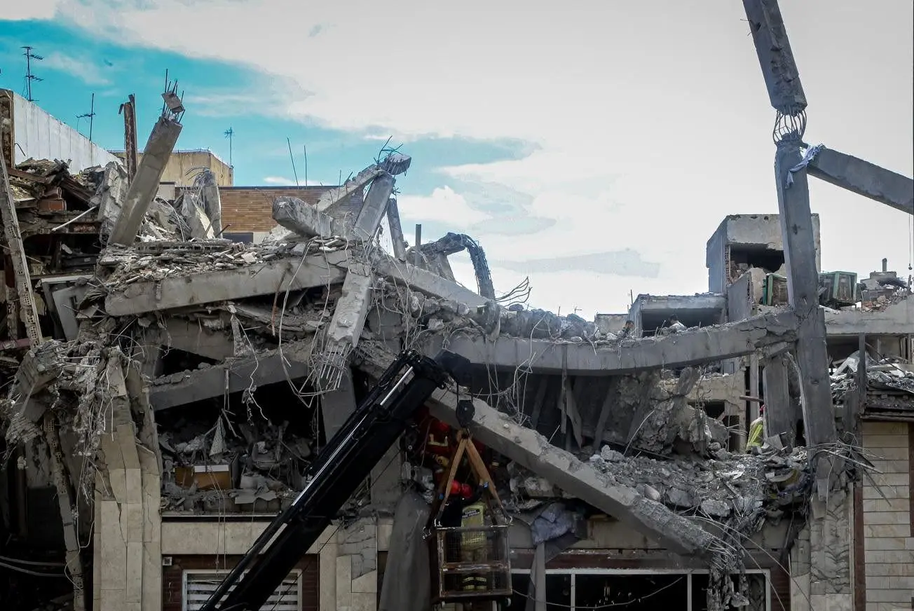 تصاویر؛ آثار حملات به منازل مسکونی تهران در هفتم فروردین