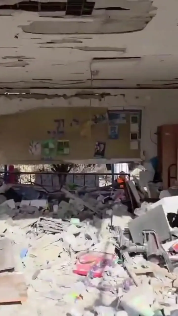 دیمونا پس از حملات بامدادی امروز