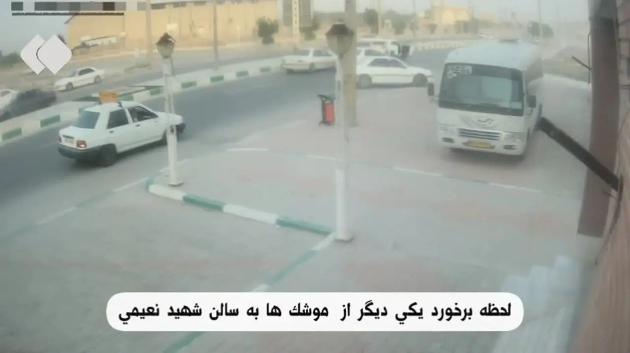 لحظات اولیه حمله اسرائیل و آمریکا به لامرد