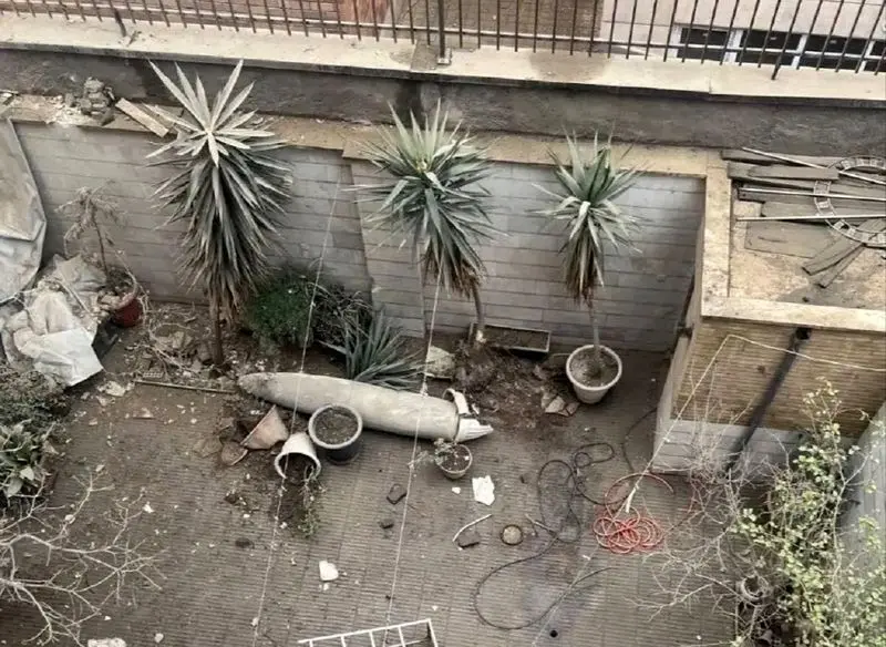 موشک کار نکرد