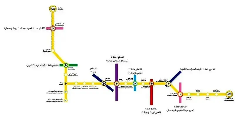 خط+4+مترو+تهران