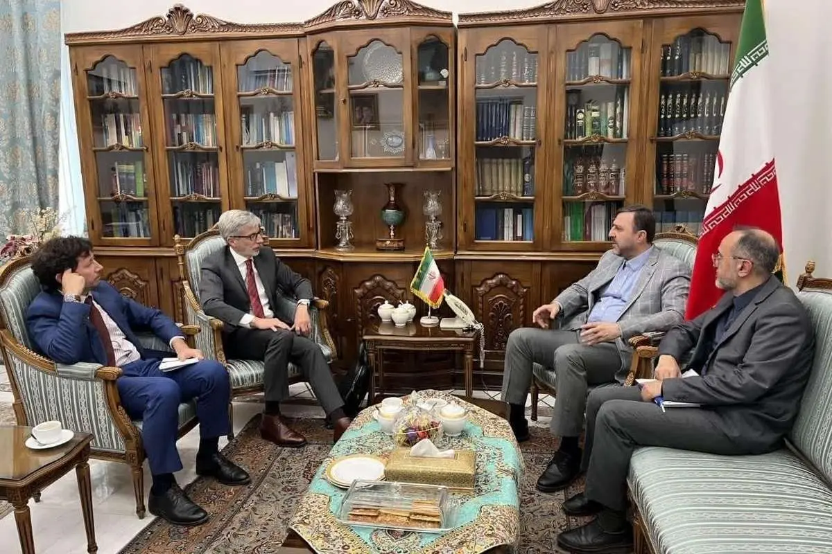 رایزنی های غریب آبادی با معاون وزیر امور خارجه نروژ، رئیس بانک بریکس و سفیر فرانسه