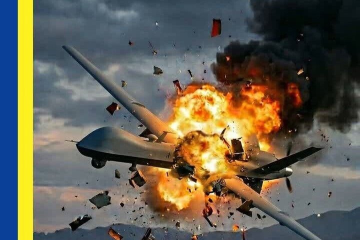 رهگیری و انهدام پهپاد MQ9 در آسمان شهر جم