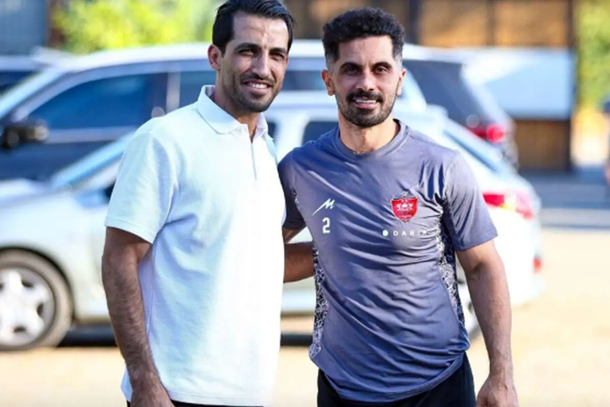 تصاویر; بازگشت وحید امیری به پرسپولیس