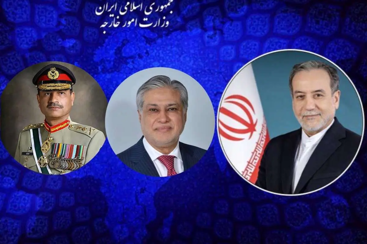 تماس عراقچی با وزیر خارجه پاکستان و عاصم منیر