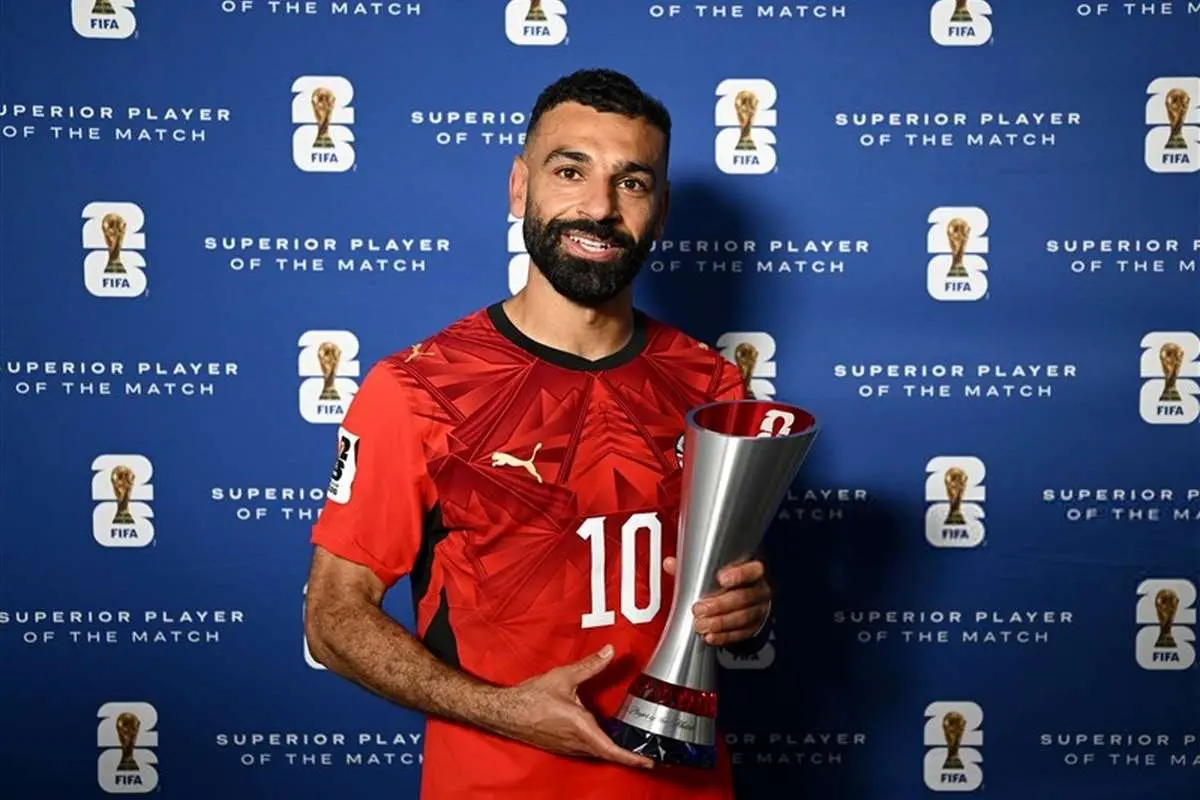 تصویر; اشک های محمد صلاح پس از صعود مصر به رده هشتم 