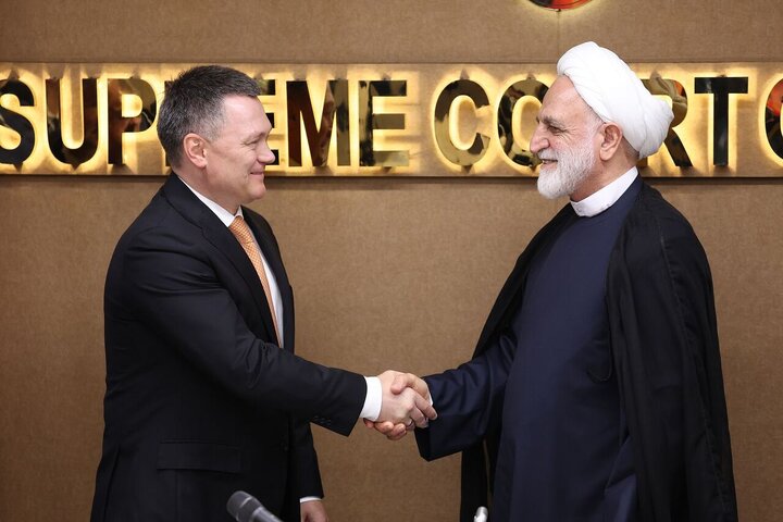 دیدار کراسنوف با ایجای/ عالی ترین مقام قضایی روسیه مقاومت ملت ایران را گرامی داشت