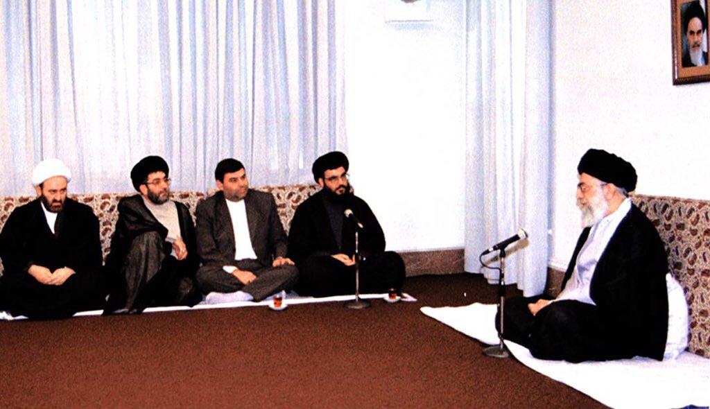 تصویری قدیمی از دیدار سید حسن نصرالله با رهبر انقلاب - خبرآنلاین