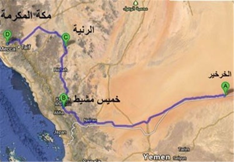 حمله موشکی یمن به