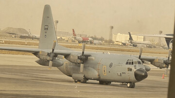 فوری؛ هواپیمای نظامی C-130 عربستان در تهران به زمین نشست - همشهری آنلاین